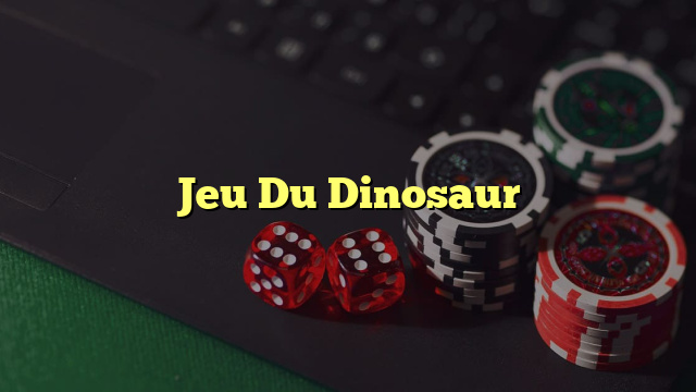 Jeu Du Dinosaur