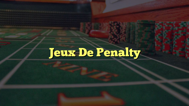 Jeux De Penalty