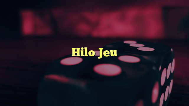 Hilo Jeu