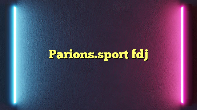 Parions.sport fdj